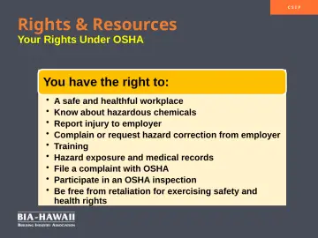 Slide 9: Rights & Resources