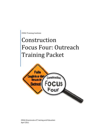 Page 1: OSHA Training Institute
