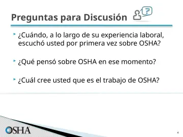 Slide 4: Preguntas para Discusión