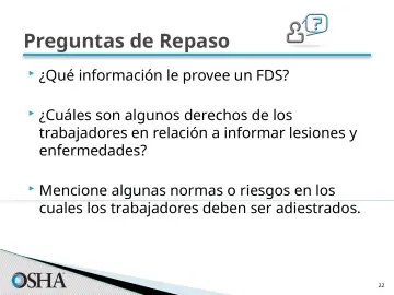 Slide 22: Preguntas de Repaso