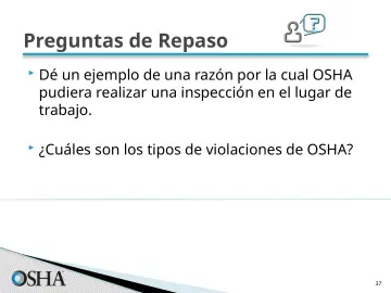 Slide 37: Preguntas de Repaso