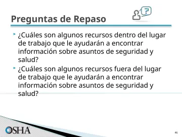 Slide 46: Preguntas de Repaso