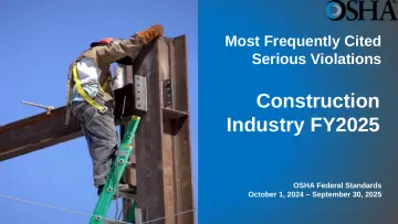Slide 1: Construction Industry FY2025