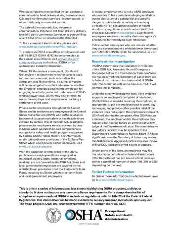 Page 2: Written complaints may be filed by fax, electronic communication, hand delivery during…