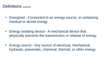 Slide 9: Definitions (cont’d)