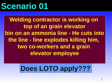 Slide 1: Scenario 01