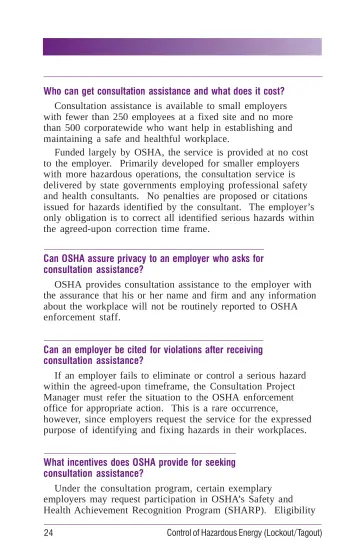 Page 30: Who can get consultation assistance and what does it cost?