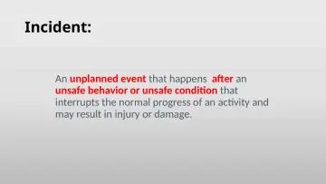 Slide 8: Incident: