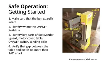 Slide 14: Safe Operation: Getting Started