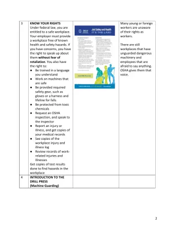 Page 2: KNOW YOUR RIGHTS
