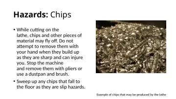 Slide 12: Hazards: Chips