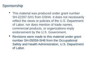 Slide 2: Sponsorship