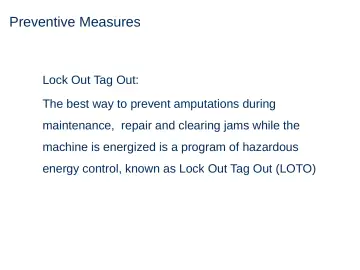 Slide 15: Preventive Measures