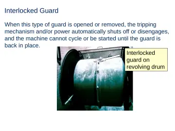 Slide 24: Interlocked Guard