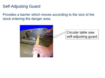 Slide 26: Self-Adjusting Guard