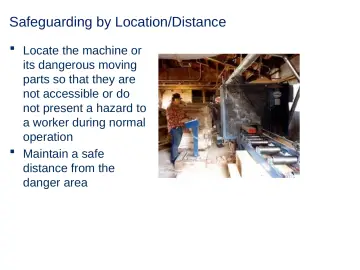 Slide 32: Safeguarding by Location/Distance
