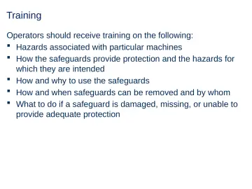 Slide 43: Training