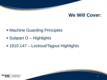 Slide 4: We Will Cover: