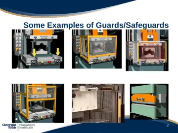 Slide 18: Some Examples of Guards/Safeguards