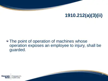 Slide 33: 1910.212(a)(3)(ii)