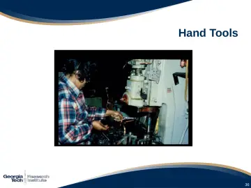 Slide 36: Hand Tools