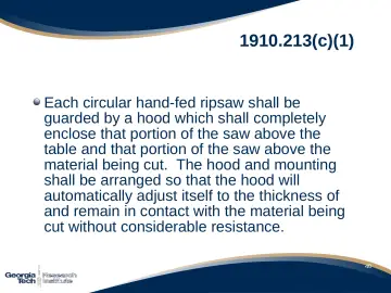 Slide 41: 1910.213(c)(1)