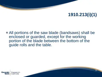 Slide 51: 1910.213(i)(1)