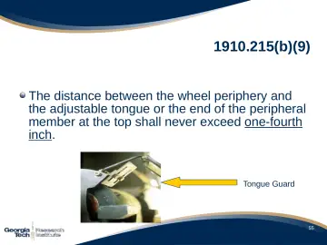Slide 56: 1910.215(b)(9)