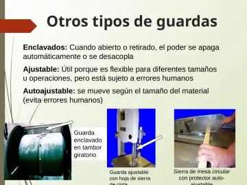 Slide 15: Otros tipos de guardas