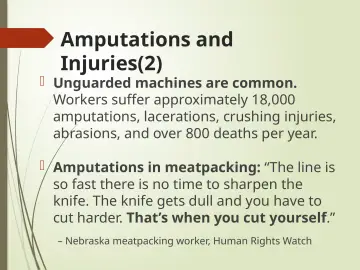 Slide 6: Amputations and Injuries(2)