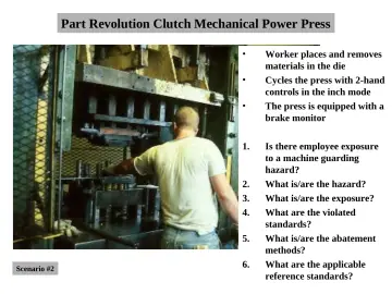 Slide 5: Part Revolution Clutch Mechanical Power Press