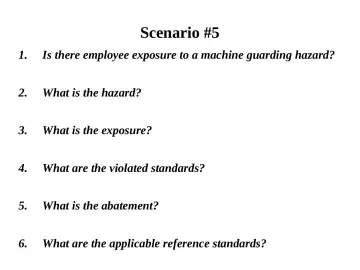 Slide 16: Scenario #5