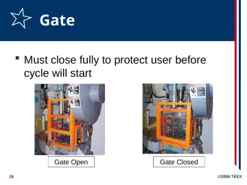 Slide 26: Gate