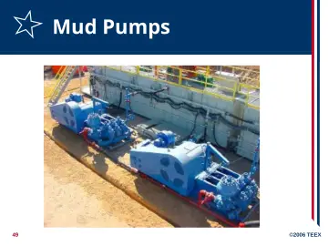 Slide 49: Mud Pumps