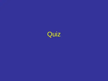 Slide 110: Quiz
