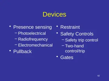 Slide 42: Devices