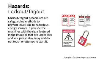 Slide 17: Hazards: