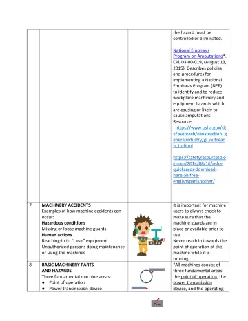 Page 3: the hazard must be controlled or eliminated.