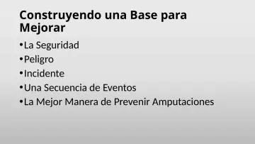 Slide 4: Construyendo una Base para Mejorar