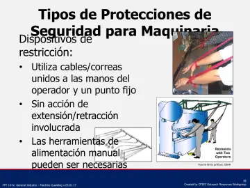 Slide 38: Tipos de Protecciones de Seguridad