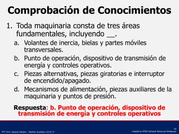 Slide 50: Comprobación de Conocimientos