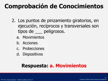 Slide 51: Comprobación de Conocimientos