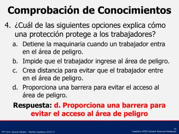 Slide 53: Comprobación de Conocimientos