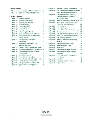 Page 6: List of Tables