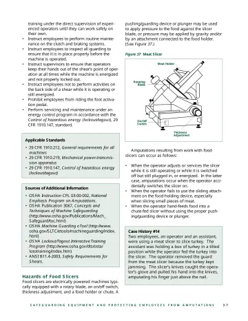 Page 39: training under the direct supervision of experienced operators until they can work safely…