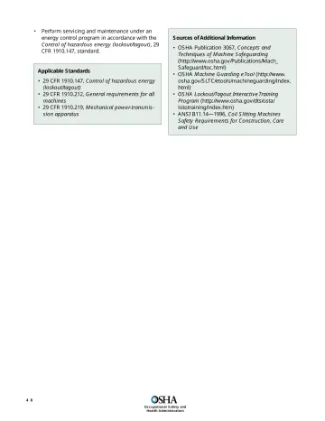Page 50: Perform servicing and maintenance under an energy control program in accordance with the…