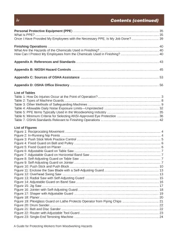Page 5: iv Contents (continued)