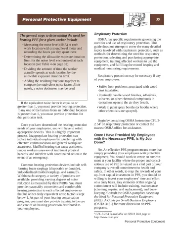 Page 45: Personal Protective Equipment
