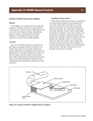 Page 53: Appendix B: NIOSH Hazard Controls