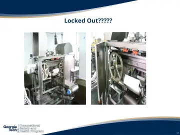 Slide 17: Locked Out?????
